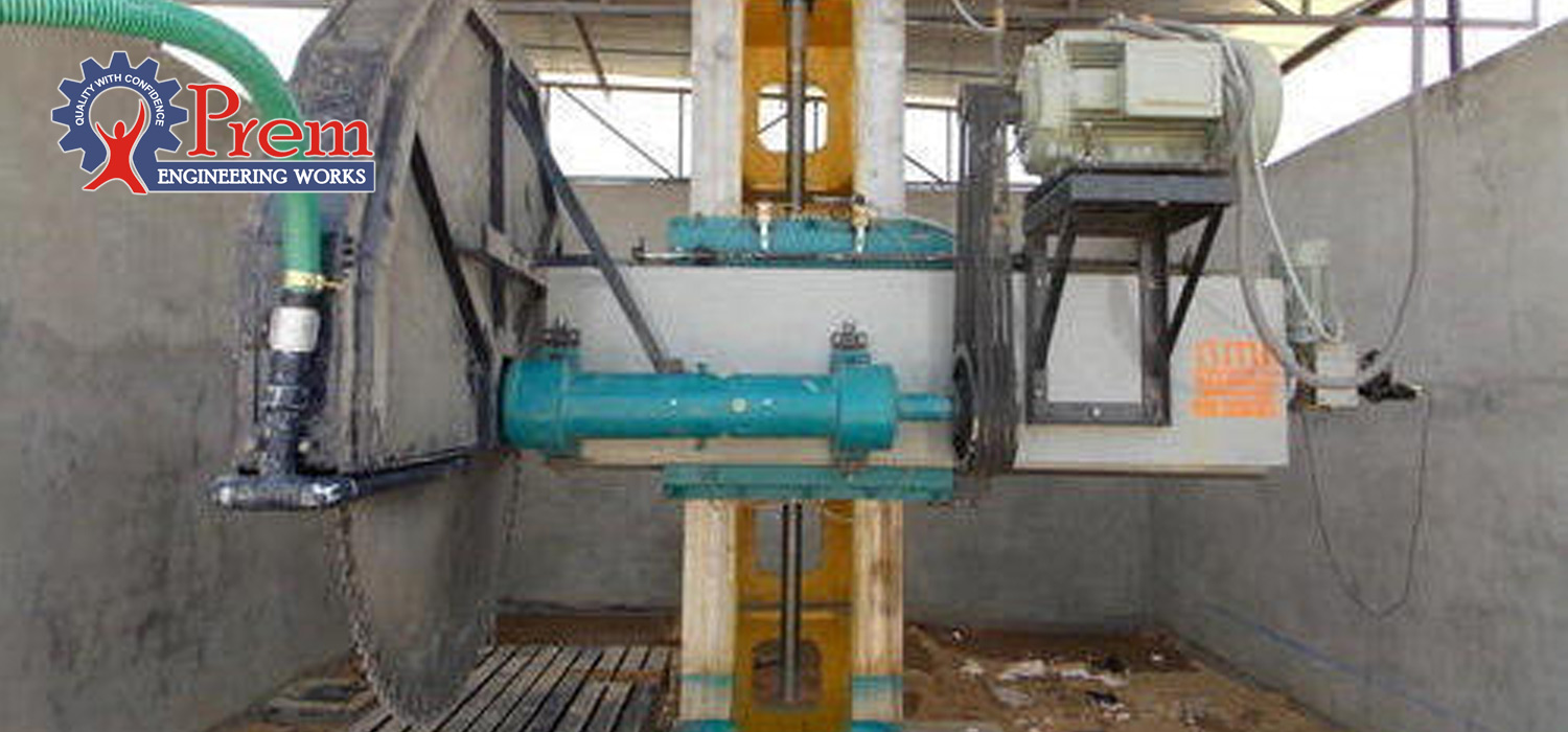 Single Pilar Granite Block Cutter